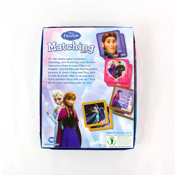 Disney Frozen Elsa Matching Memory Picture Card Preschool Games