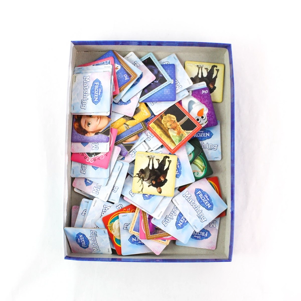 Disney Frozen Elsa Matching Memory Picture Card Preschool Games