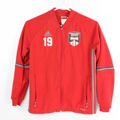 Adidas Climacool Westside Timbers Full-Zip Red Track Jacket Youth Size 11-12Y