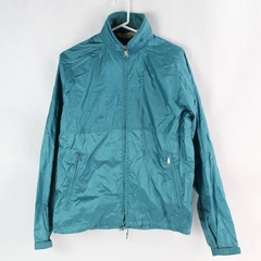 Vintage L.L. Bean Teal Full-Zip Mesh Vent Back Windbreaker Men's Medium