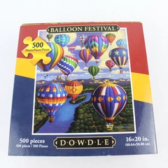 Eric Dowdle Hot Air Balloon Festival 500 Piece Jigsaw Puzzle Art