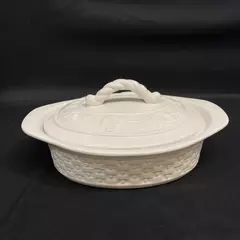 Home and Garden Party Stoneware Veranda Covered Vegetable Bowl