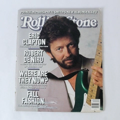 Rolling Stone Magazine Aug 25 1988 Issue 533 Eric Clapton Cover Robert De Niro