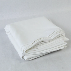 Unbranded Tablecloth White Heavy Crepe Fabric Square 68" x 68"