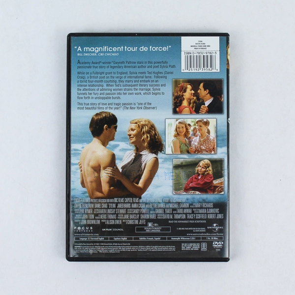 Sylvia DVD 2004 Universal Studios Gwyneth Paltrow Daniel Craig
