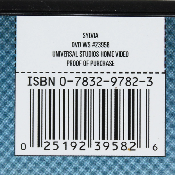 Sylvia DVD 2004 Universal Studios Gwyneth Paltrow Daniel Craig