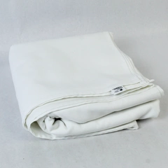 Visa By Milliken 85" Square Tablecloth White Home Décor 100% Dacron Polyester