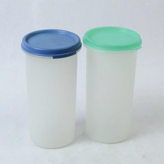 Lot of 2 Vintage Tupperware Containers with Lids 1641-29 1641-26 Kitchen Storage