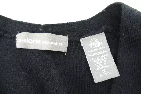 Valerie Separates Merino Wool Woolmark Knit Vest Top Women's Size M