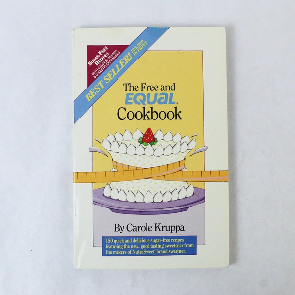 The Free And Equal Cookbook by Carole Kruppa 1988 Surrey Books Paperback Revised