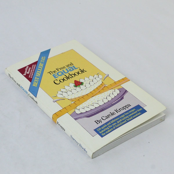 The Free And Equal Cookbook by Carole Kruppa 1988 Surrey Books Paperback Revised