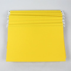 Lot of 25 Yellow Legal Size Hanging File Folder Inserts Document Organizers