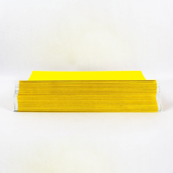 Lot of 25 Yellow Legal Size Hanging File Folder Inserts Document Organizers