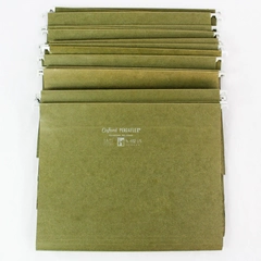 Lot of 25 Green Pendaflex Oxford Letter Size Hanging File Folder Inserts