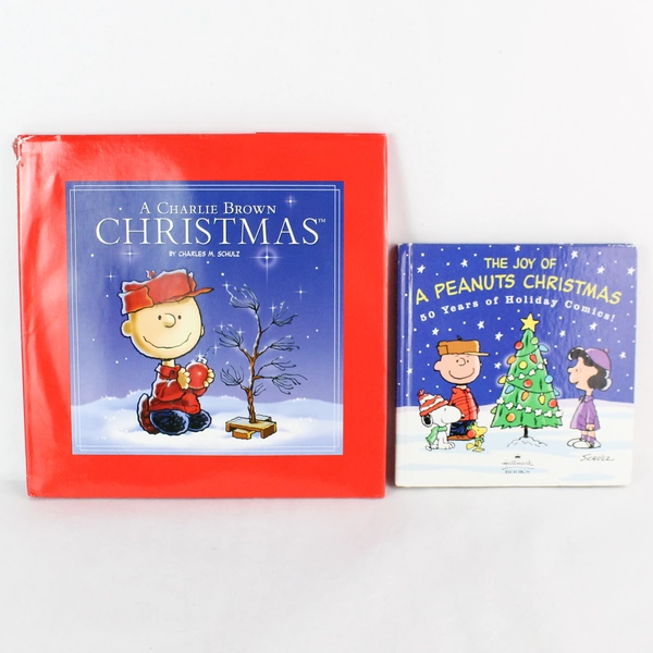 Lot of 2 Books The Joy Of A Peanuts Christmas and A Charlie Brown Christmas