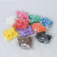 Math Base Ten Manipulatives Counting Blocks Ten Sets of 50 Multi Color Plastic