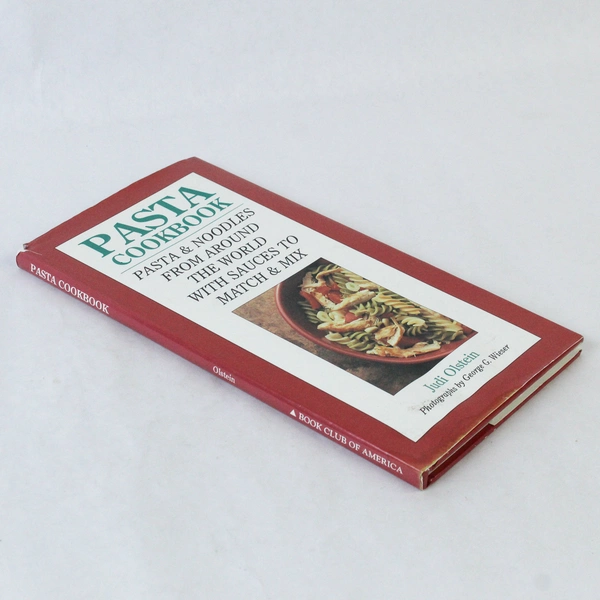 Pasta Cookbook Pasta From Around The World With Sauces Judi Olstein 1993 HC