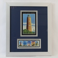United States Postal Service Old Cape Henry Framed Stamps