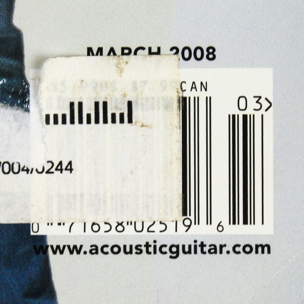 Acoustic Guitar Emmylou Harris March 2008 Magazine 