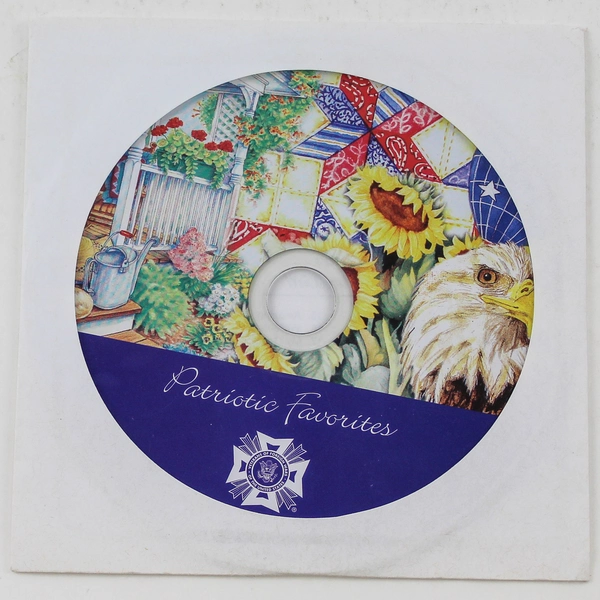 Patriotic Favorites By Veterans Of Foreign Wars Audio Music CD Disc