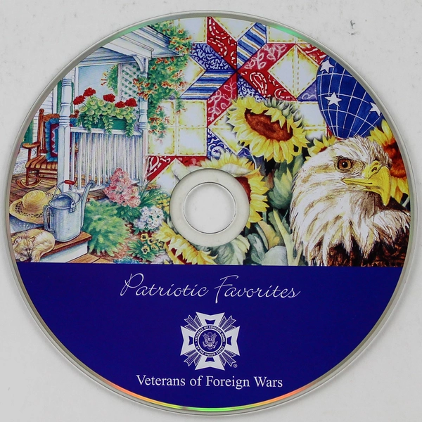 Patriotic Favorites By Veterans Of Foreign Wars Audio Music CD Disc