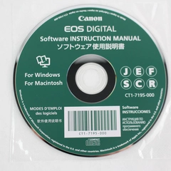 Canon EOS Digital Software Instruction Manual for Windows/MAC CT1-7195-000
