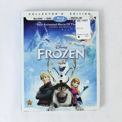 Frozen Blu-ray and DVD 2013 Collector's Edition Disney Rated PG Elsa Olaf Anna