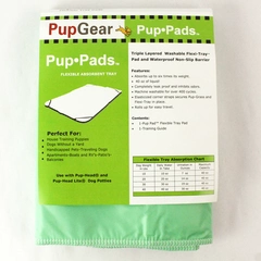 Pup Gear Pup Pads Washable Flexi Tray Pad Waterproof Non Slip Barrier Training