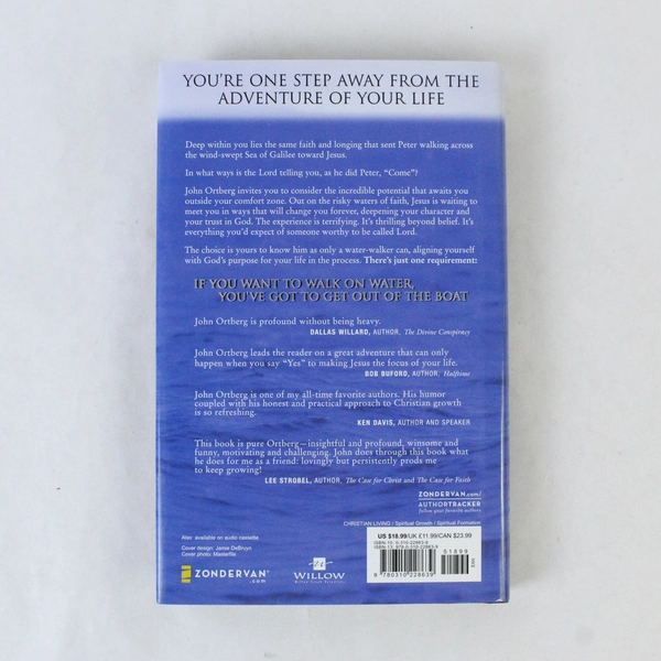 If You Want to Walk on Water You've Got to Get Out of the Boat Ortberg 2001 HC
