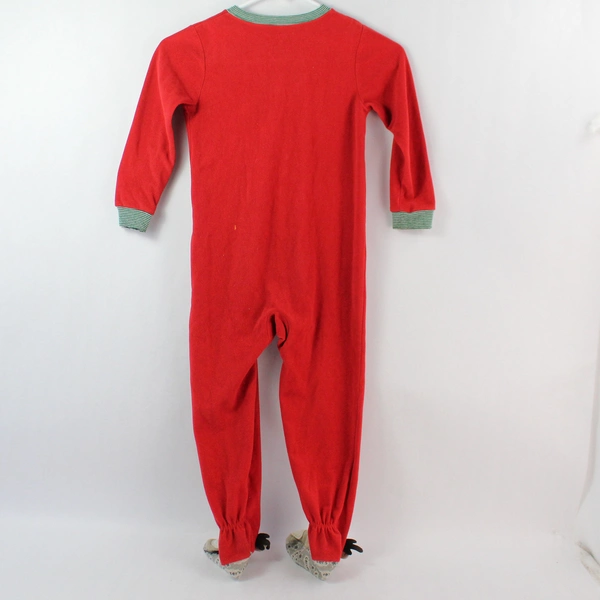 Carter's Super-Comfy Christmas Reindeer One-Piece Pajamas Kid's Size 5