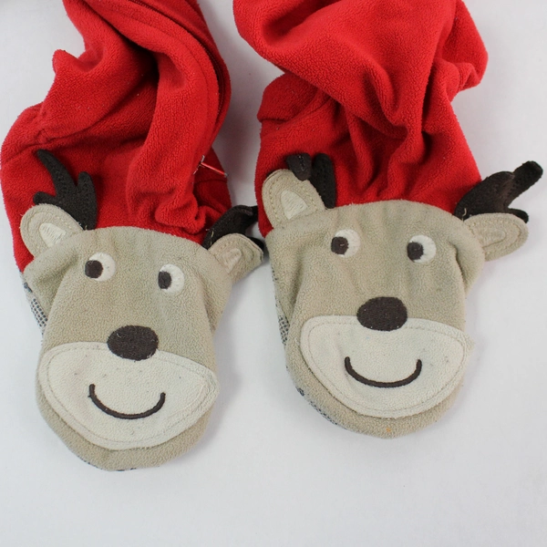 Carter's Super-Comfy Christmas Reindeer One-Piece Pajamas Kid's Size 5