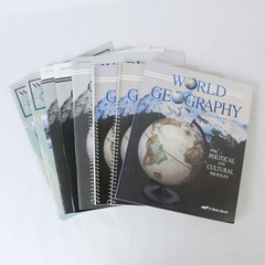 A Beka Lot World Geography in Christian Perspective Student Teacher Books 1998