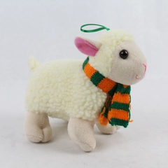 Shamrock Gift Co. Irish Softies Lamb White Plush Stuffed Animal 5.5" Tall Lovey