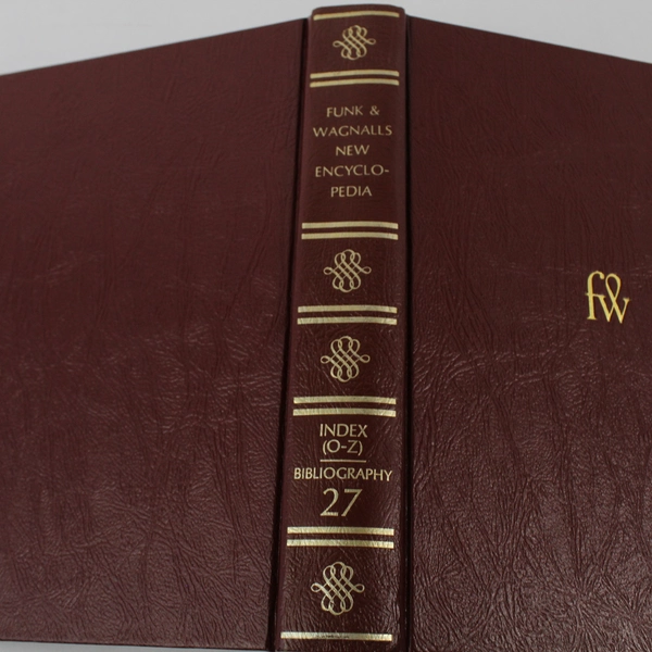 Vintage Funk & Wagnalls New Encyclopedia 1973 HC Vol 27 Index O-Z Bibliography