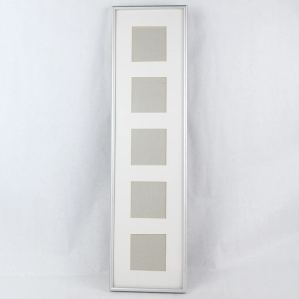 Grey Hanging Umbra 5 Photo Collage Picture Frame 3.25 x 3.25 in