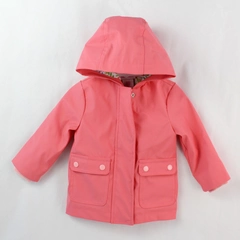 Tommy Bahama Pink Rain Coat Jacket Baby Girls Size 12 Months