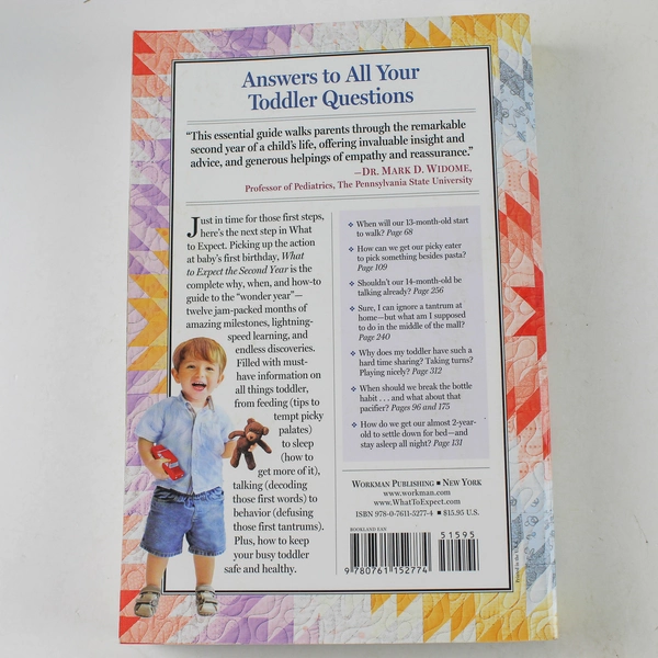 What to Expect the Second Year by Heidi Murkoff 2011 Paperback