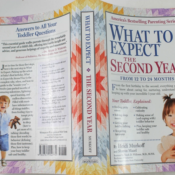 What to Expect the Second Year by Heidi Murkoff 2011 Paperback