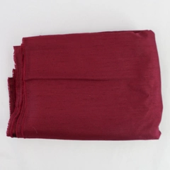 Unbranded Cotton Fabric Wine Purple Solid Colored 3 Yards