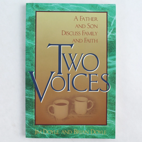 Signed 'Two Voices' by Jim & Brian Doyle 1996 Paperback