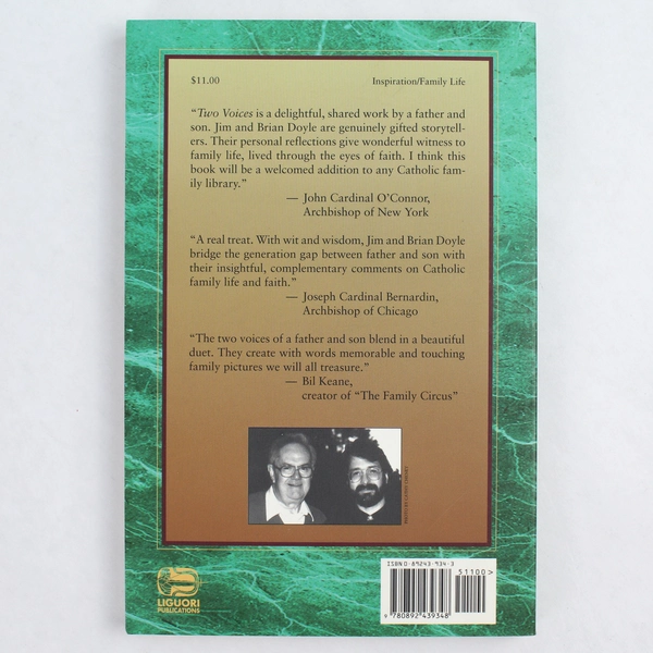 Signed 'Two Voices' by Jim & Brian Doyle 1996 Paperback