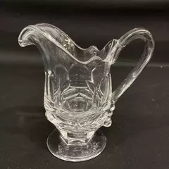 Vintage Fostoria Argus Clear Crystal Creamer