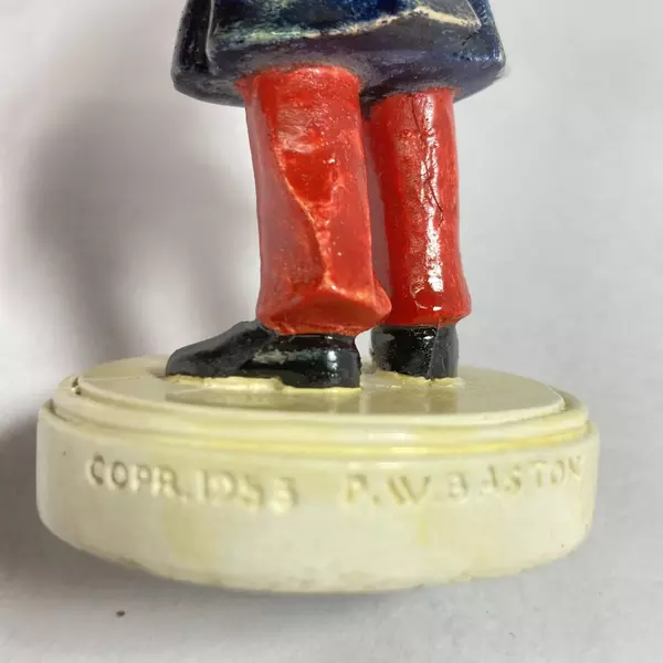 Vintage Sebastian Miniature Parade Rest Figurine 6233 with Box & Leaflet
