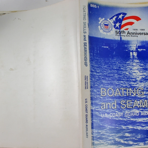 Boating Skills and Seamanship 10th Edition US Coast Guard Auxiliary 1988 PB