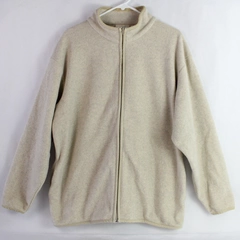 Northern Reflections Embroidered Fleece Jacket Women's Size Large Flawed