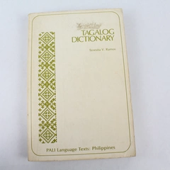 PALI Language Texts Philippines Tagalog Dictionary by Teresita V. Ramos 1980