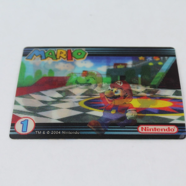 2004 Nintendo Super Mario Bros VTG Y2K Trading Card Hologram #1 of 4 Card Set
