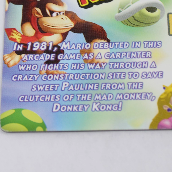 2004 Nintendo Super Mario Bros VTG Y2K Trading Card Hologram #1 of 4 Card Set