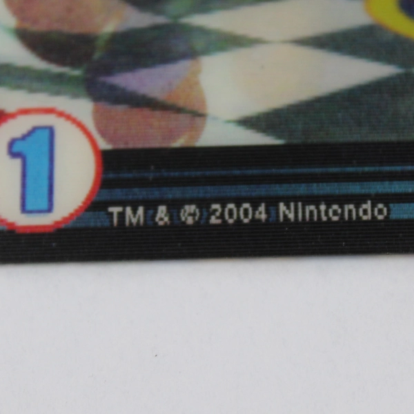 2004 Nintendo Super Mario Bros VTG Y2K Trading Card Hologram #1 of 4 Card Set