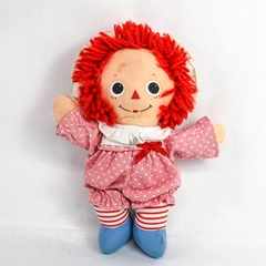 Playskool 1989 Vintage Baby Raggedy Ann Stuffed Toy